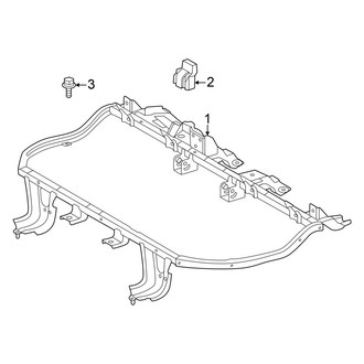Toyota OE - Seats & Tracks - Rear Seat Components (Rear Seat Mounting)