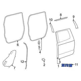 Toyota OE - Front Left Door Emblem