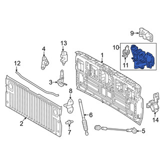 Toyota OE - Rear Tailgate Handle Bracket