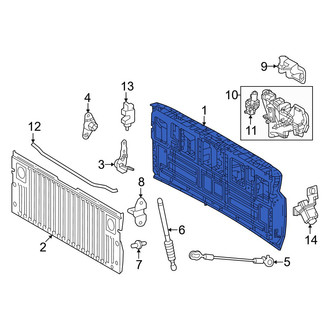 Toyota OE - Rear Tailgate