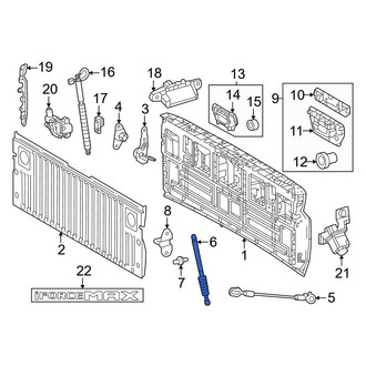 Toyota OE - Tailgate Lift Support