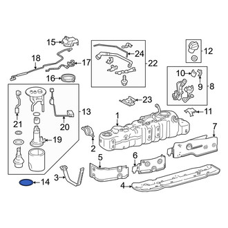 Toyota OE - Fuel Pump Gasket