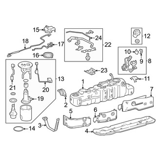 Toyota OE - Fuel System Components