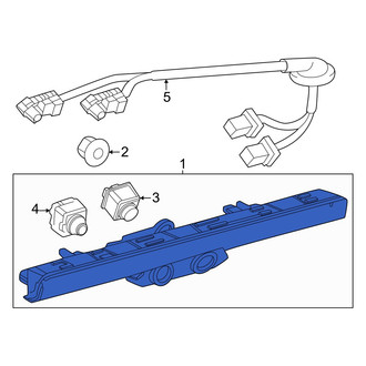 Toyota OE - Rear Center High Mount Stop Light