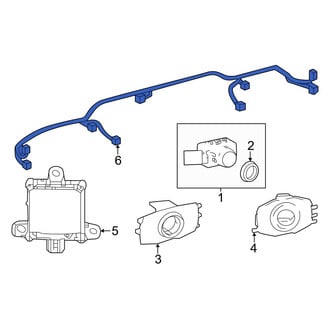Toyota OE - Rear Parking Aid System Wiring Harness