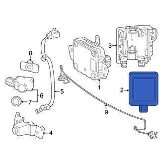 Toyota OE - Front Collision Warning Sensor