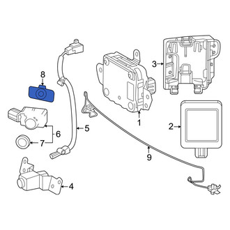 Toyota OE - Front Outer Parking Aid Sensor Bracket