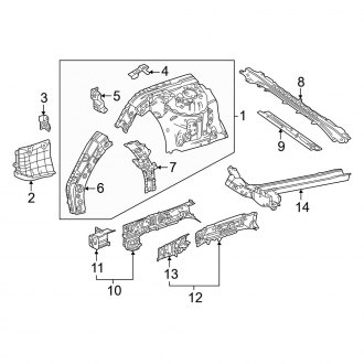 2025 Toyota Crown Signia Replacement Quarter Panels | CARiD