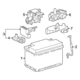 Toyota OE - Electrical - Battery (Conventional)