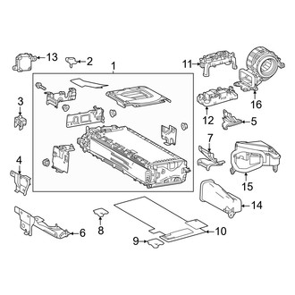 Toyota OE - Electrical - Battery (High Voltage)