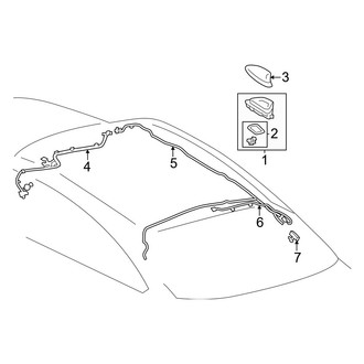 Toyota OE - Electrical - Antenna