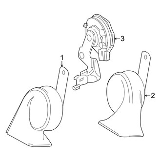 Toyota OE - Electrical - Horn