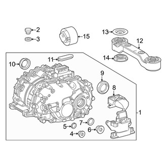 Toyota OE - Electrical Components (Rear Drive Unit)