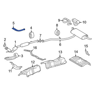 Toyota OE - Exhaust System Hanger Bracket