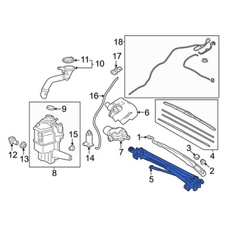 Toyota OE - Wiper Linkage