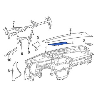 Toyota OE - Instrument Panel Cover