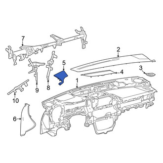 Toyota OE - Left Upper Instrument Panel Trim Panel