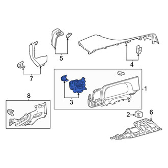 Toyota OE - Left Dashboard Air Vent