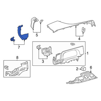 Toyota OE - Left Instrument Panel Pad