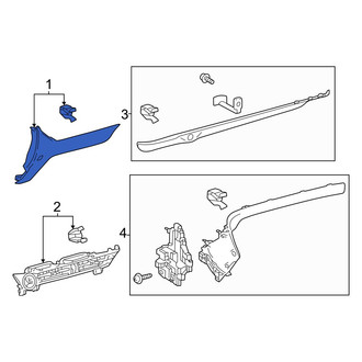 Toyota OE - Center Left Instrument Panel Trim Panel