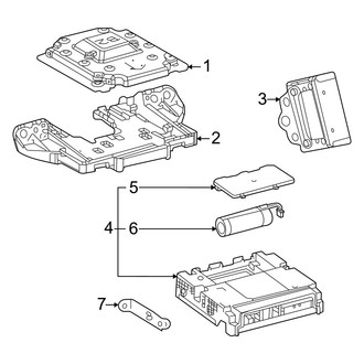 Toyota OE - Instrument Panel - Communication System Components