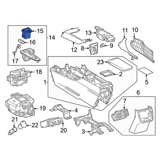 Toyota OE - Console Cup Holder