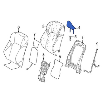 Toyota OE - Front Left Headrest