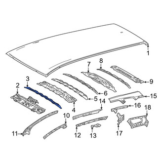 Toyota OE - Front Roof Bow