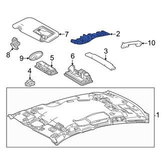 Toyota OE - Headliner Insulator