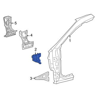 Toyota OE - Left Upper Body A-Pillar Bracket