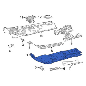 Toyota OE - Front Right Floor Pan