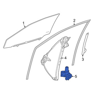 Toyota OE - Front Right Window Motor