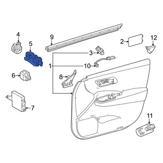 Toyota OE - Front Right Door Window Switch