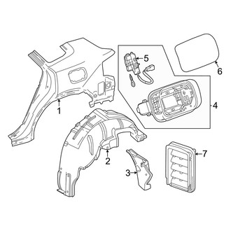 Toyota OE - Quarter Panel & Components