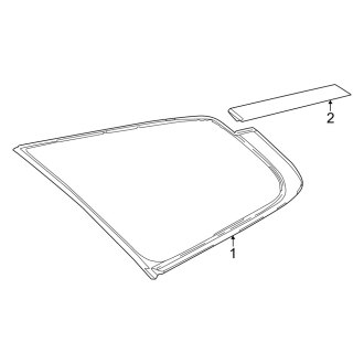 2025 Toyota Crown Signia Window Glass - Door Glass | CARiD