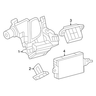 Toyota OE - Lift Gate - Lock & Hardware