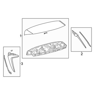 Toyota OE - Lift Gate - Spoiler
