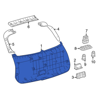 Toyota OE - Rear Lower Liftgate Trim