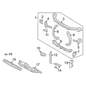Toyota OE - Radiator Support (LE / XLE 3.0L)