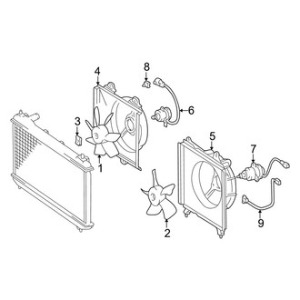 Toyota OE - Cooling Fan (3.0L)
