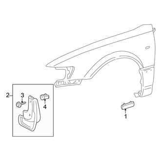 Toyota OE - Fender - Exterior Trim