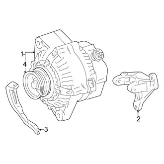 Toyota OE - Electrical - Alternator (2.2L)