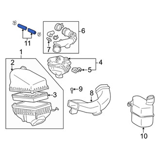 Toyota OE - PCV Valve Hose