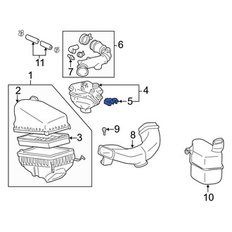 Toyota OE - Exhaust Gas Recirculation (EGR) Vacuum Delay Valve