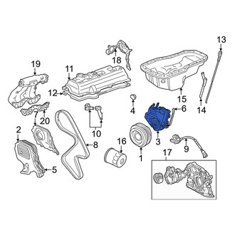 Toyota OE - Inner Upper Engine Timing Cover