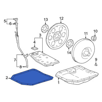 Toyota OE - Transmission Oil Pan Gasket