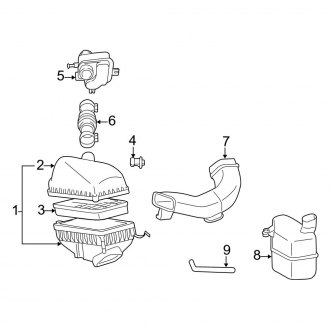 2001 Toyota Camry OEM Air Intake Parts | Filters — CARiD.com