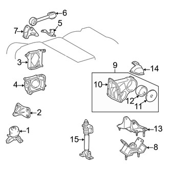 Toyota OE - Rear Engine Mount