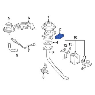 Toyota OE - Exhaust Gas Recirculation (EGR) Valve Gasket