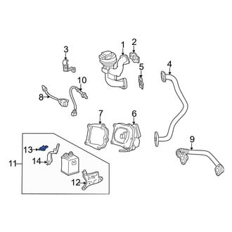 Toyota OE - Exhaust Gas Recirculation (EGR) Vacuum Delay Valve